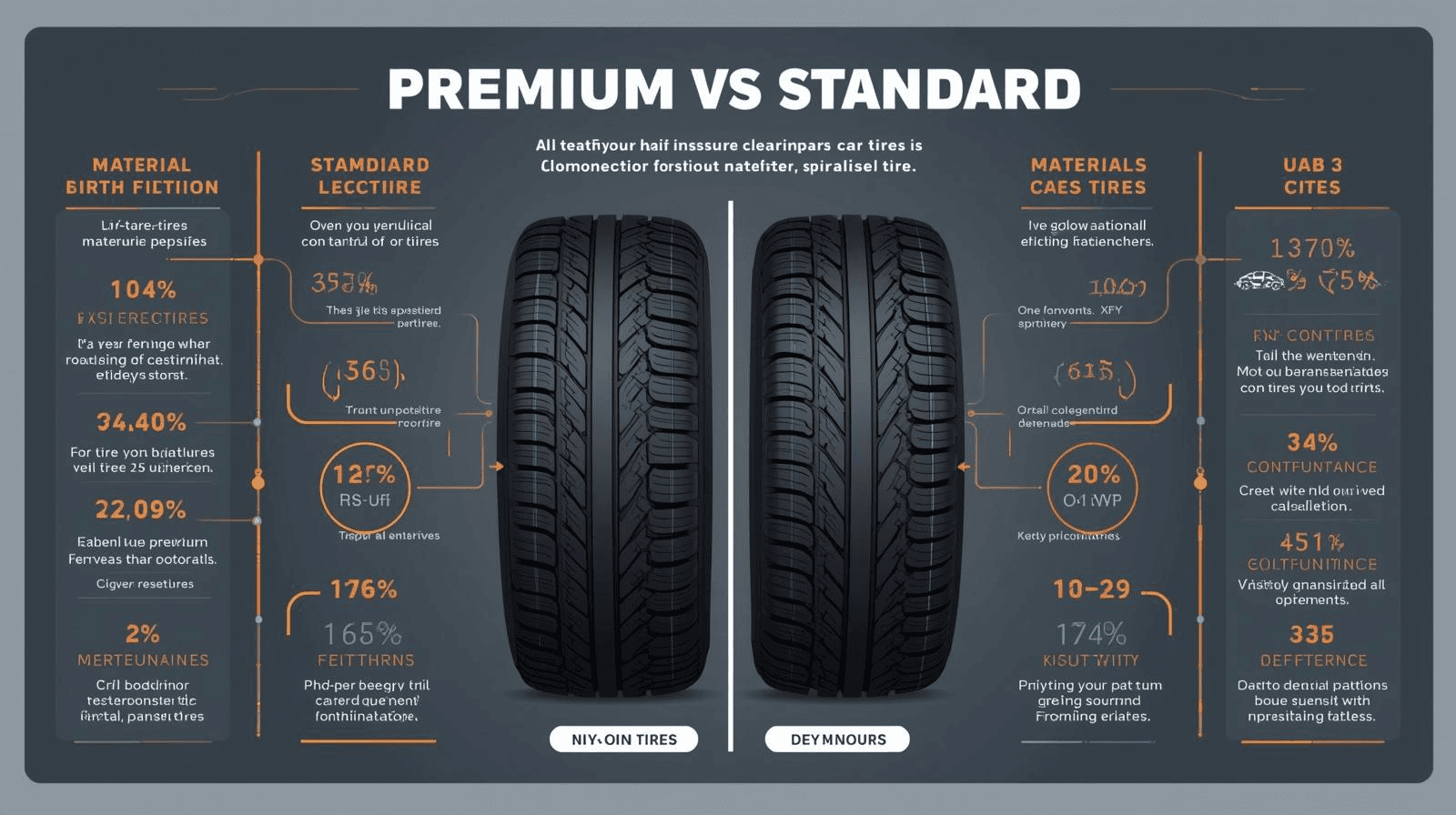 Premium Tyres vs Standard Tyres: Which Should You Choose?